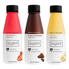 Soylent complete meal banana split variety pack