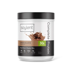 Soylent complete protein powder - chocolate -  prepaid 3 month